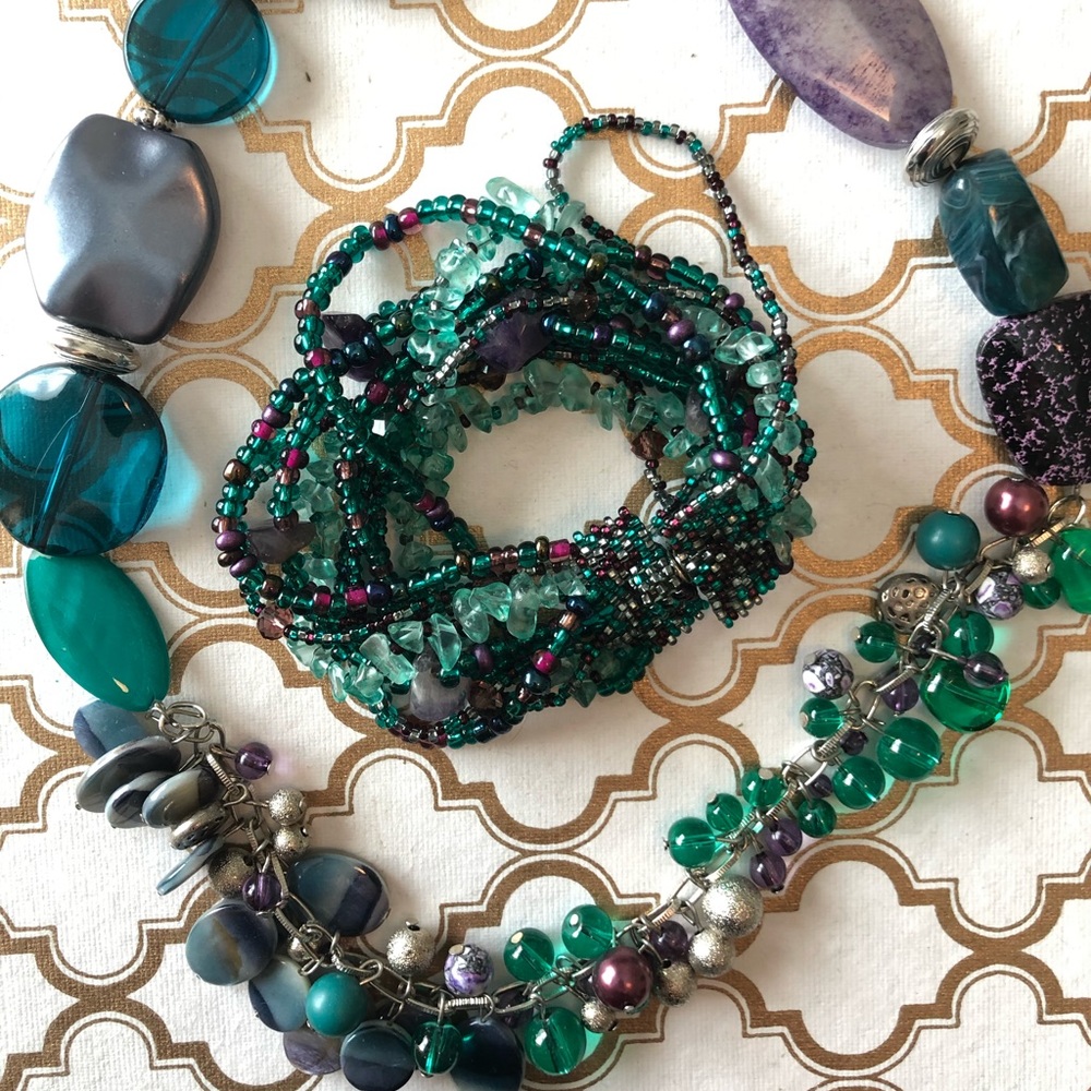 Chico’s necklace with matching bracelet
